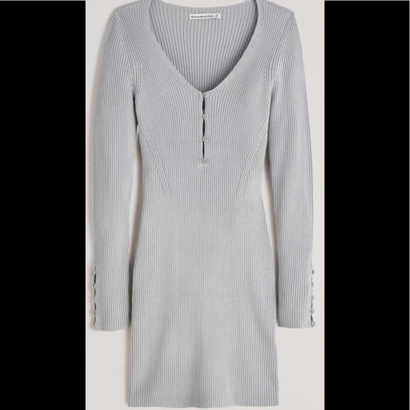 Henley Sweater Dress 
